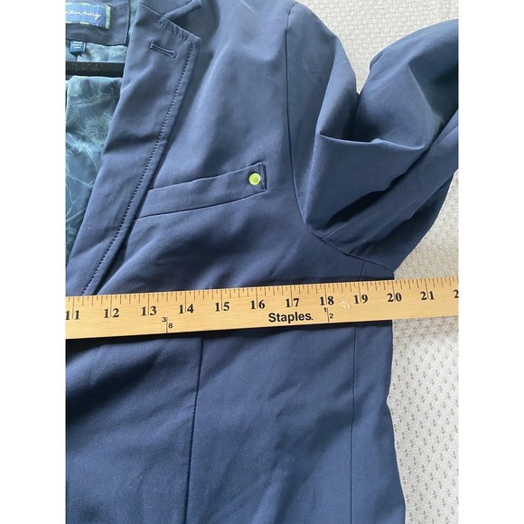 William Murray Golf Serious Business Blazer Performance Mens Small Blue NWOT - Picture 16 of 16